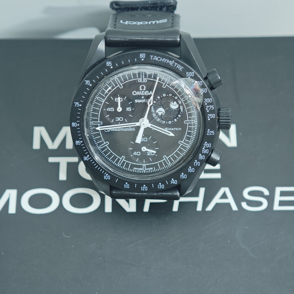 Swatch X Omega Mission To The Moonphase - New Moon Watch